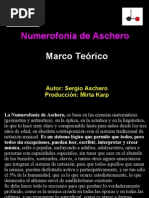 Marco Teórico Numerofonía