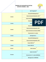 Calendário de Vacinação de Rotina 2024