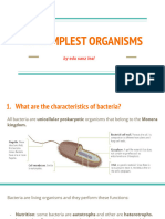 Simplest Organisms