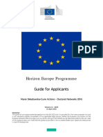 Guide For Applicants - MSCA DN 2023 - v2.2