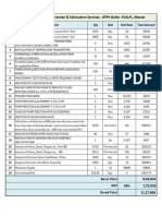 Measurement Sheet - R4