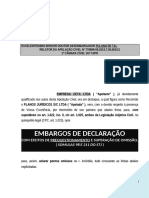 Civil - Embargos Declaracao TJ Prequestionamento Prequestionadores PN568