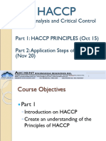 Haccp Training Part 1 Webinar