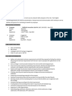 Priya SAP CV