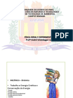 Aula 7 - Trabalho, Energia e Conservação Da Energia