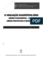 2 Cópias - Habilidades e Gabaritos Da 3 Avaliação Diagnóstica 2024 - Ef - Anos Finais - 6º Ano - LP e MT