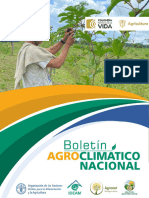 Boletin Agroclimatico Nacional Agosto 2024