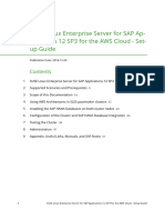 SUSE Linux Enterprise Server For SAP Applications 12 SP3 For The AWS Cloud - Setup Guide