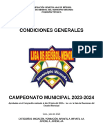 Condiciones 2324 Campeonato Municipal