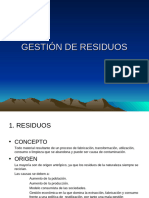 Gestic3b3n de Residuos