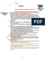 Français T2 Robot!! PDF