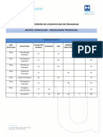 Matriz Pedagogia