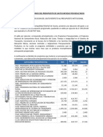 Analisis y Comentarios Del Presupuesto de Gasto Enfoque Por Resultados