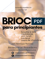 Brioche, Curso para Principiantes