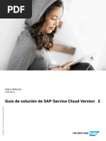 Guía de Solución de SAP Service Cloud Version 2