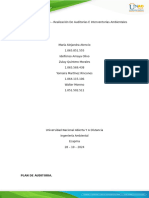 Componente Practico - Interventoria y Audotoria Ambiental