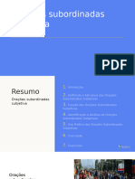 Slide Ora Es Subordinadas Subjetiva