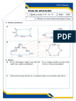 Ficha de Aplicación: Área: Matemática Grado y Sección: Fecha: Docente