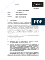 045-14 - VEMAEQUIP S.A.C - Ampliación de Plazo Contractual (T.D. 4782764 y 4801135)