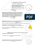 UNIDAD X - Continuación - Matemática - Circunferencia y Círculo - 2°CPA 2024