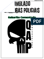 Simulado Policial - Gabarito Comentado