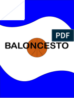 Cartilla de Baloncesto