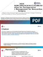 2024 Perioperative CV Management Guideline Slide Set GL