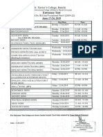 Entrance Test UG2019