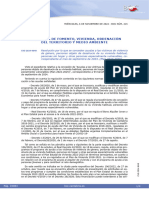 Consejería de Fomento, Vivienda, Ordenación Del Territorio Y Medio Ambiente