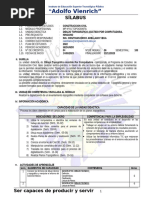 Silabus Dibujo Topografico Asistido Por Computadora 2023 2