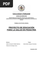 Proyecto de Educación para La Salud en Pediatría