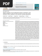 Digital Mapping of Soil Salinization Based On Sentinel-1 and Sentinel-2 Data Combined With Machine Learning Algorithms