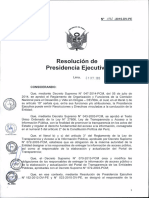 Resolución #092-2015-DV-PE