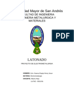 Latonado Proyecto