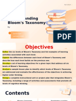 Unit 2. Understanding Bloom.