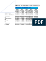 Cuantificación Del Escudo Fiscal