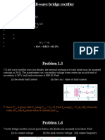 2.4 - Efficiency of Full-Wave Bridge Rectifier