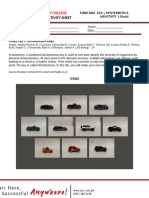 Dichotomous Key Hot Wheels