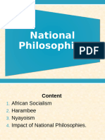 National Philosophies