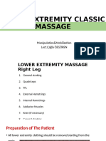 Lower Extremity Classic Massage