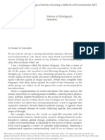 Thomashow (1995) Chapter 1 - Voices of Ecological Identity (Ecological Identity)