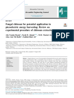 Alia 2023 Alexandria Engineering Journal Fungal Chitosan