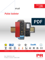 Product Manual: Pulse Isolator