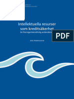 Intellektuella Resurser Som Kreditsäkerhet