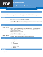 Free CV Template 8