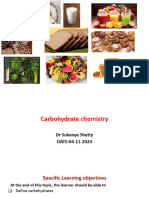 Carbohydrate Chemistry - 04112024