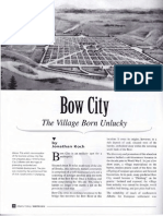 Bow City Alberta History