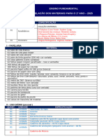 Relação de Materiais - 1º-Ano (2025)