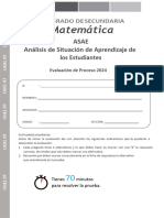 EVALUACIÓN DE PROCESO DE MATEMÁTICA 3RO-ASAE 2024-Oficial