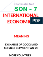 12th Economics International PPT Download